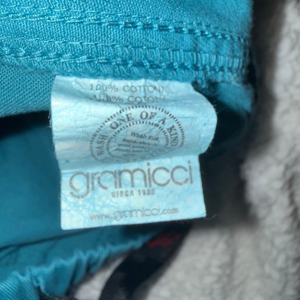 Gramicci Blue Cotton Twill Original G 2.0 Pants Straight Leg Women's Size L NWT - Picture 6 of 7